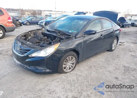 2011 Hyundai Sonata Gls from USA, damaged, VIN 5NPEB4AC5BH114694